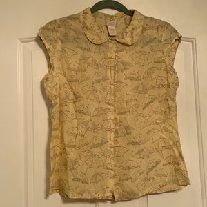 Frenchi brand silk blouse